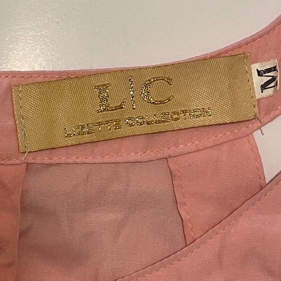 Lizette Collection Pink Top - Picture 4 of 5